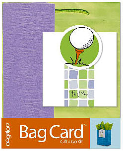 Fore! You, gift bag, Oogaloo, Gift & Go, wrapping paper